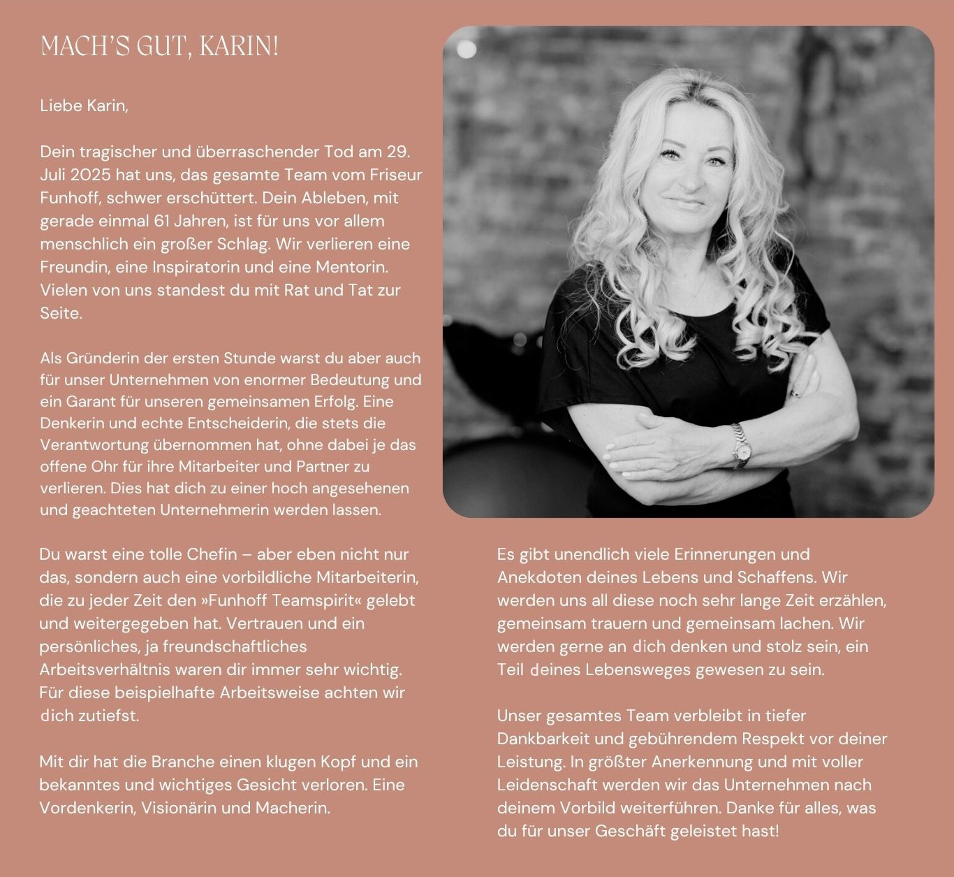 nachruf karin funhoff